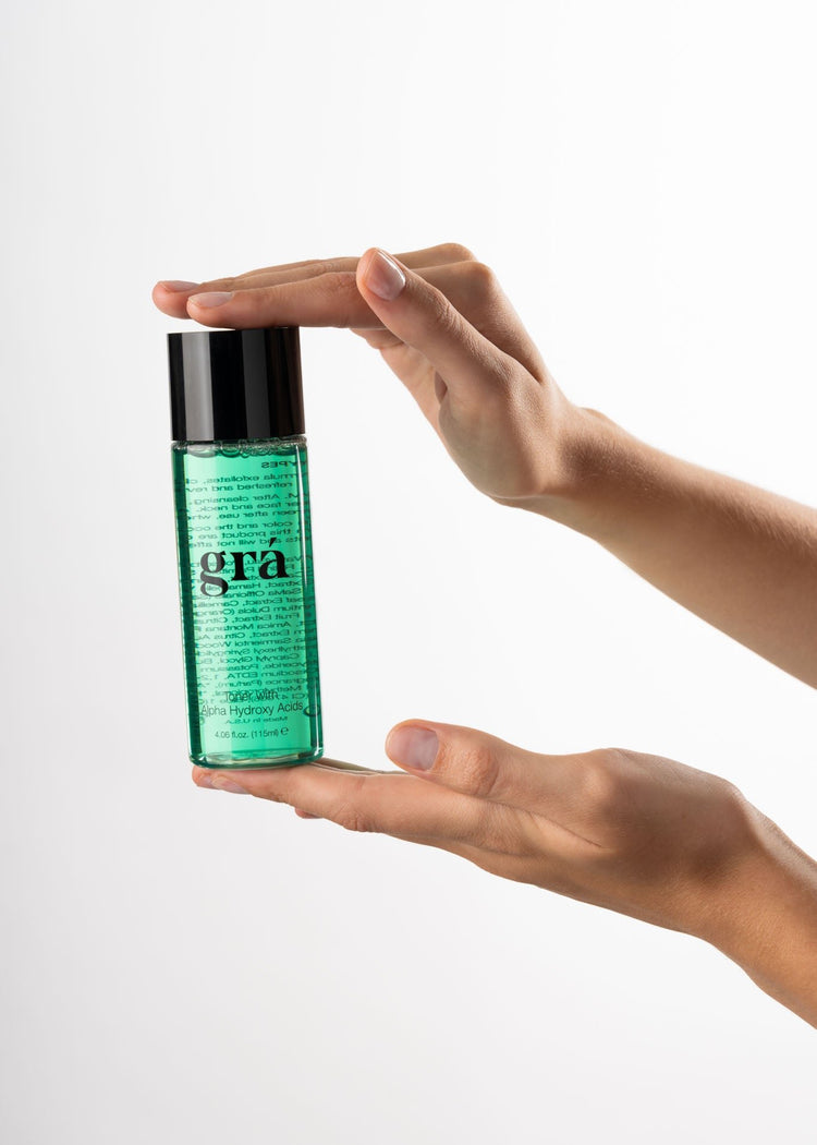 Toner with AHA